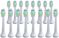 KOMA Set of 16 NK05 Spare Heads for Philips Sonicare OPTIMAL WHITE HX6064 Brushes - Toothbrush Replacement Head