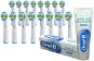 KOMA Set of 16 Spare Heads NK07 for Braun Oral-B 3D WHITE Brushes + GIFT ORAL-B Toothpaste - Toothbrush Replacement Head