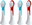 Replacement Brush Heads NK03 for Philips Sonicare FOR KIDS HX6034, 4 pcs