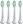 Spare Head NK05 for Philips Sonicare Brushes OPTIMAL WHITE HX6064, 4 pcs