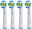 Spare Head NK07 for Braun Oral-B 3D WHITE Brushes, 4 pcs