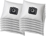 KOMA AG28PL - Set of 12 Vacuum Cleaner Bags for AEG Vampyr No.28 with Plastic Front, Textile - Vacuum Cleaner Bags