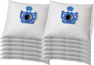 KOMA ZE01PL - Set of 12 Bags for Vacuum Cleaner Zelmer Cobra, Flip, Furio with Plastic Front - Vacuum Cleaner Bags