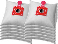 KOMA ZE03PL - Set of 12 Vacuum Cleaner Bags for Zelmer Magnat 3000 Vacuum Cleaners with Plastic front - Vacuum Cleaner Bags