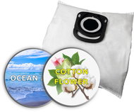 KOMA WB03PL - Set of 16 Aromatic Bags with the Scent of the Ocean and Cotton Flower for ROWENTA, 4 P - Vacuum Cleaner Bags