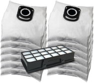 KOMA WB03PL - Set of 12 bags + HEPA filter HFRW4 for ROWENTA RO6441 Silence Force EXTREME Vacuum Cle - Vacuum Cleaner Bags