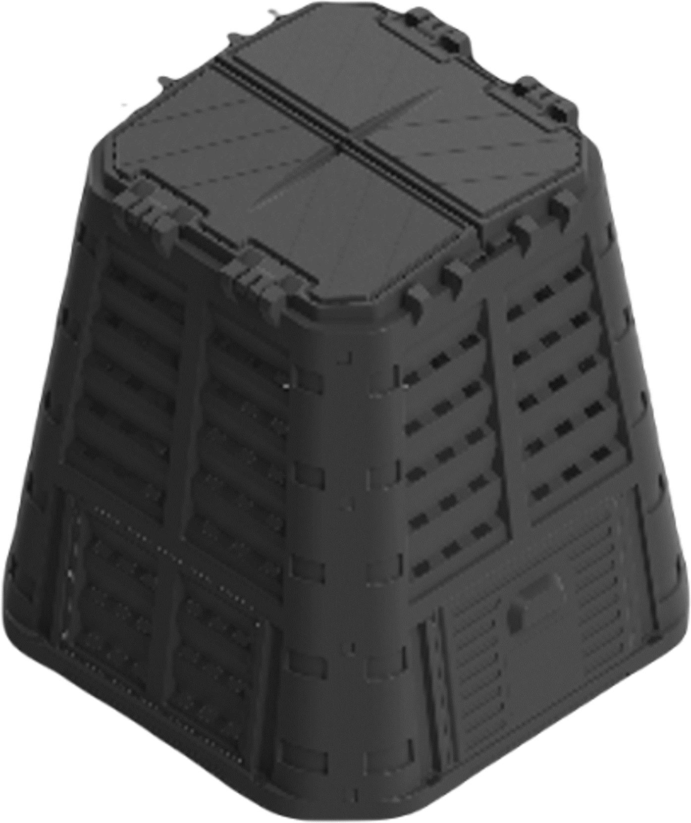 ROJAPLAST komposztáló, 480 l, 93×80×93 cm