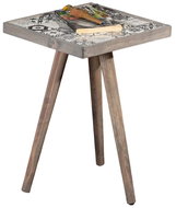 VerdeDesign Estrada konferenční stolek, šedá - Konferenční stolek