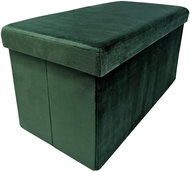 Kontrasto Perfect duo foldable, 60 × 30 cm, dark green - Ottoman
