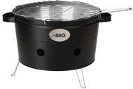 PROGARDEN Gril na dřevěné uhlí přenosný 34 cm černý - Gril