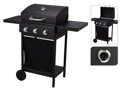 PROGARDEN Vaggan Pro gas grill, 3 burners - Grill - Main image