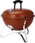 PROGARDEN Přenosný gril na dřevěné uhlí s víkem 37 cm cihlový - Gril