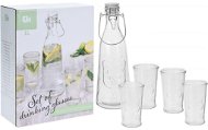 Koopman Water set - carafe and 4 glasses - Carafe 