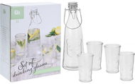 Koopman Water set - carafe and 4 glasses - Carafe 