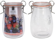 Koopman Glass jar with seal 725 ml - Storage Jar