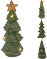 Koopman LED stromek z polystonu 6,7 × 15,5 cm, zelený - Christmas Lights