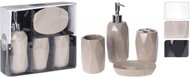 Koopman Bathroom set Optima 3 pcs, beige - Bathroom Accessory