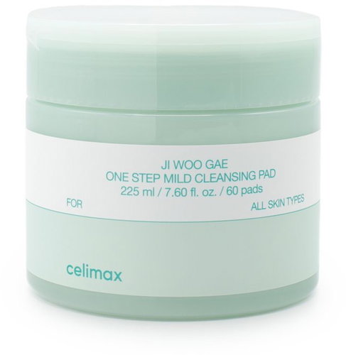 CELIMAX Ji Woo Gae One Step Mild Cleansing Pad 60 Pcs (230 ml) - Facial Pads - Main image