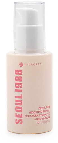 K-SECRET SEOUL 1988 Boosting Serum: Collagen Complex 7 + Red Ginseng 30ml - Face Serum - Main image