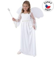 MaDe Šaty na karneval – Anjelik, 110 – 120 cm - Kostým