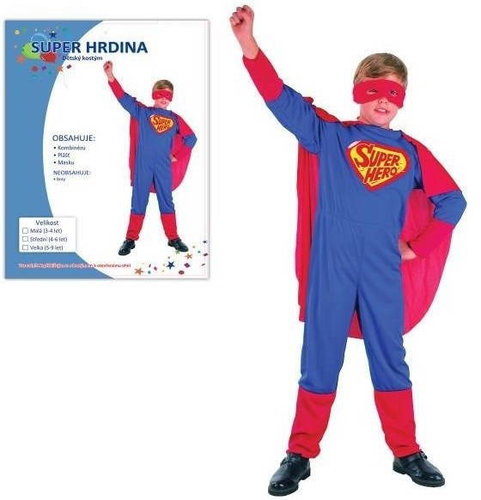 Carnival Costume - Super Hero size M - Costume - Main image
