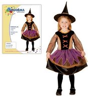 Šaty na karneval – Čarodejnica veľkosť XS - Detský kostým