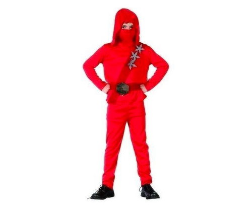 Carnival Dress - Ninja, Red, size M - Costume - Main image