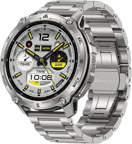 KOSPET TANK T4 Special Edition Silver - Smart Watch - Main image