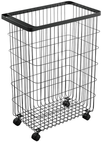 Yamazaki Laundry basket Tower 4777, 55 l, black - Laundry Basket - Main image