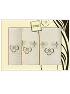 4sleep Dárkové balení ručníků a osušek Artiborda - krémová 18 - Towel Set