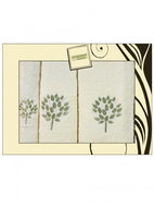 4sleep Dárkové balení ručníků a osušek Artiborda - krémová 23 - Towel Set