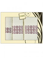 4sleep Dárkové balení ručníků a osušek Artiborda - krémová 28 - Towel Set