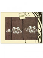 4sleep Dárkové balení ručníků a osušek Artiborda - hnědá 48 - Towel Set
