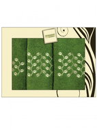 4sleep Dárkové balení ručníků a osušek Artiborda - zelená 51 - Towel Set