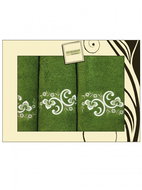 4sleep Dárkové balení ručníků a osušek Artiborda - zelená 52 - Towel Set