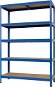 KOVONA FUTUR PLUS 1 800 × 1 200 × 450 mm, modrý - Regál
