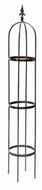 KOVARSTVI-DF Opěra rostlin obelisk 190 cm 10o12 - Opora pro rostliny