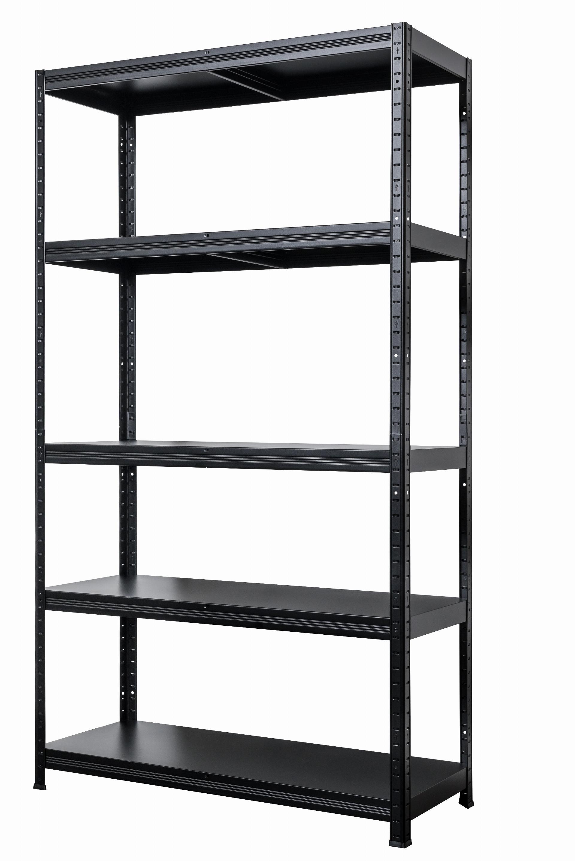 Kovona Drumy polc 180 × 100 × 40 cm, fekete