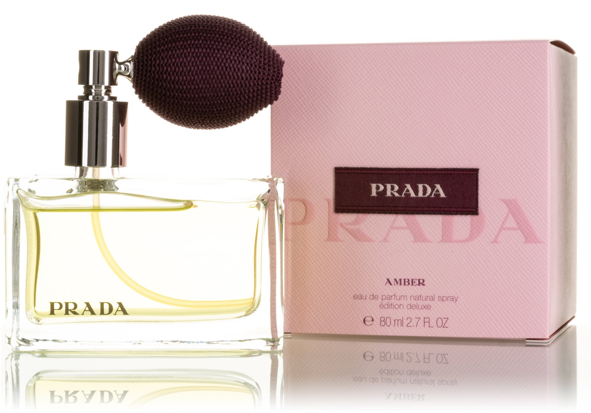 Prada amber 80ml eau de online parfum