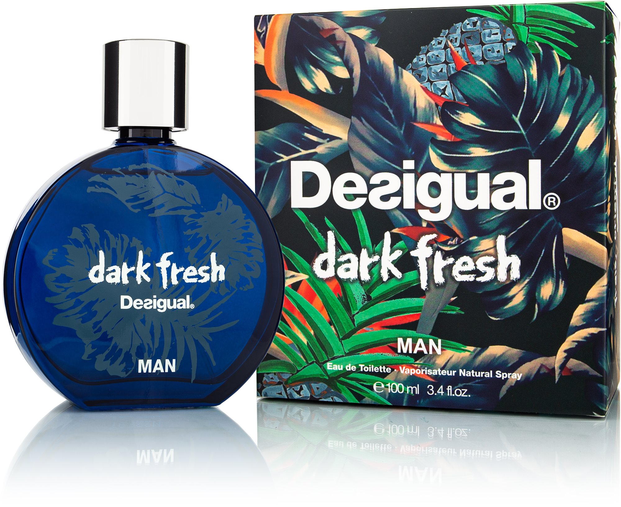 DESIGUAL Dark Fresh EdT 100ml Eau de Toilette for Men Alza.cz