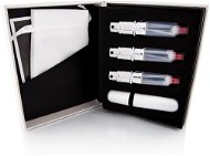 TRAVALO Classic HD Spray Set – 1 Case + 3 Engines – Silver - Plniteľný rozprašovač parfumov
