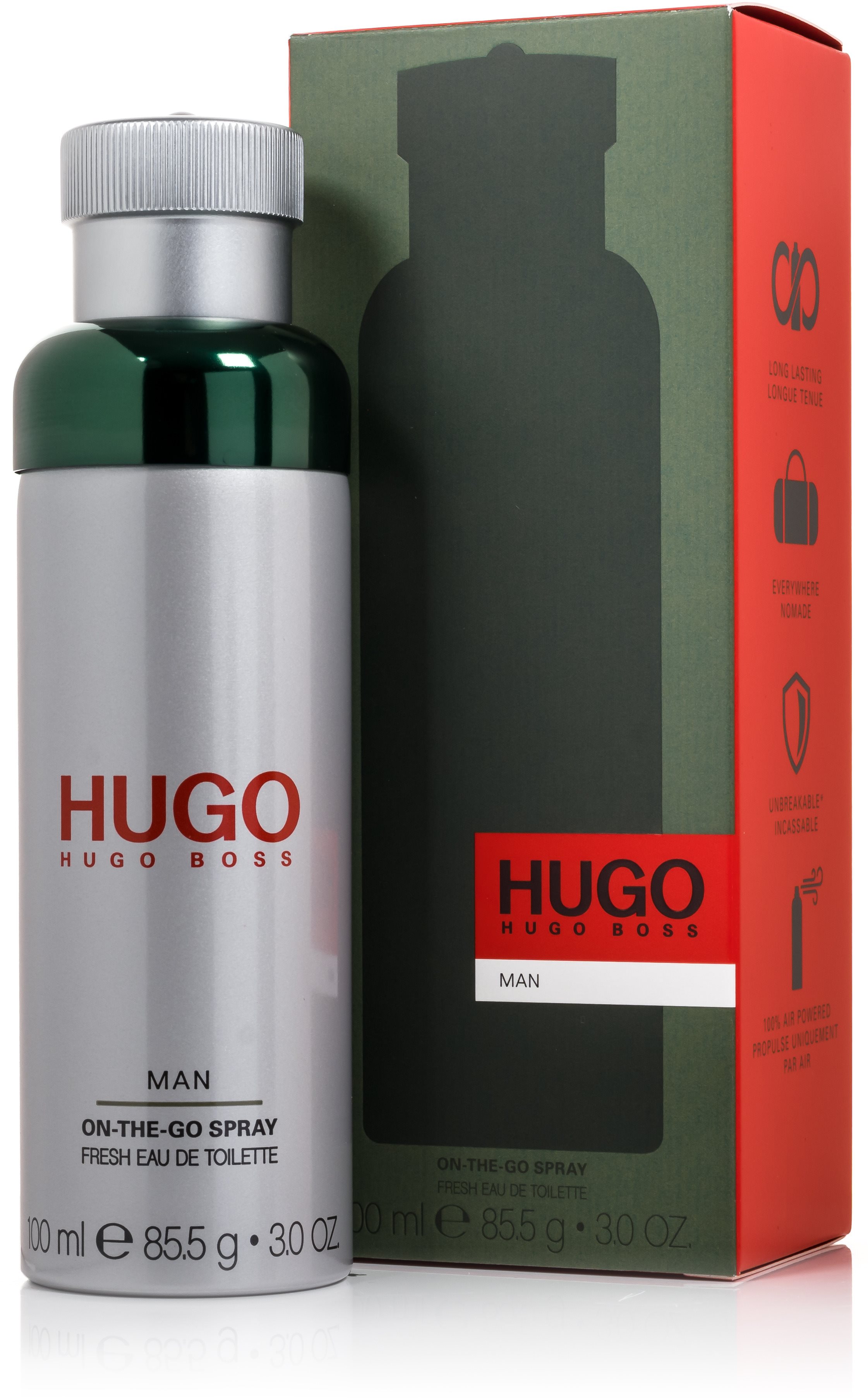 HUGO BOSS Hugo Man On The Go Spray EdT 100 ml Eau de Toilette