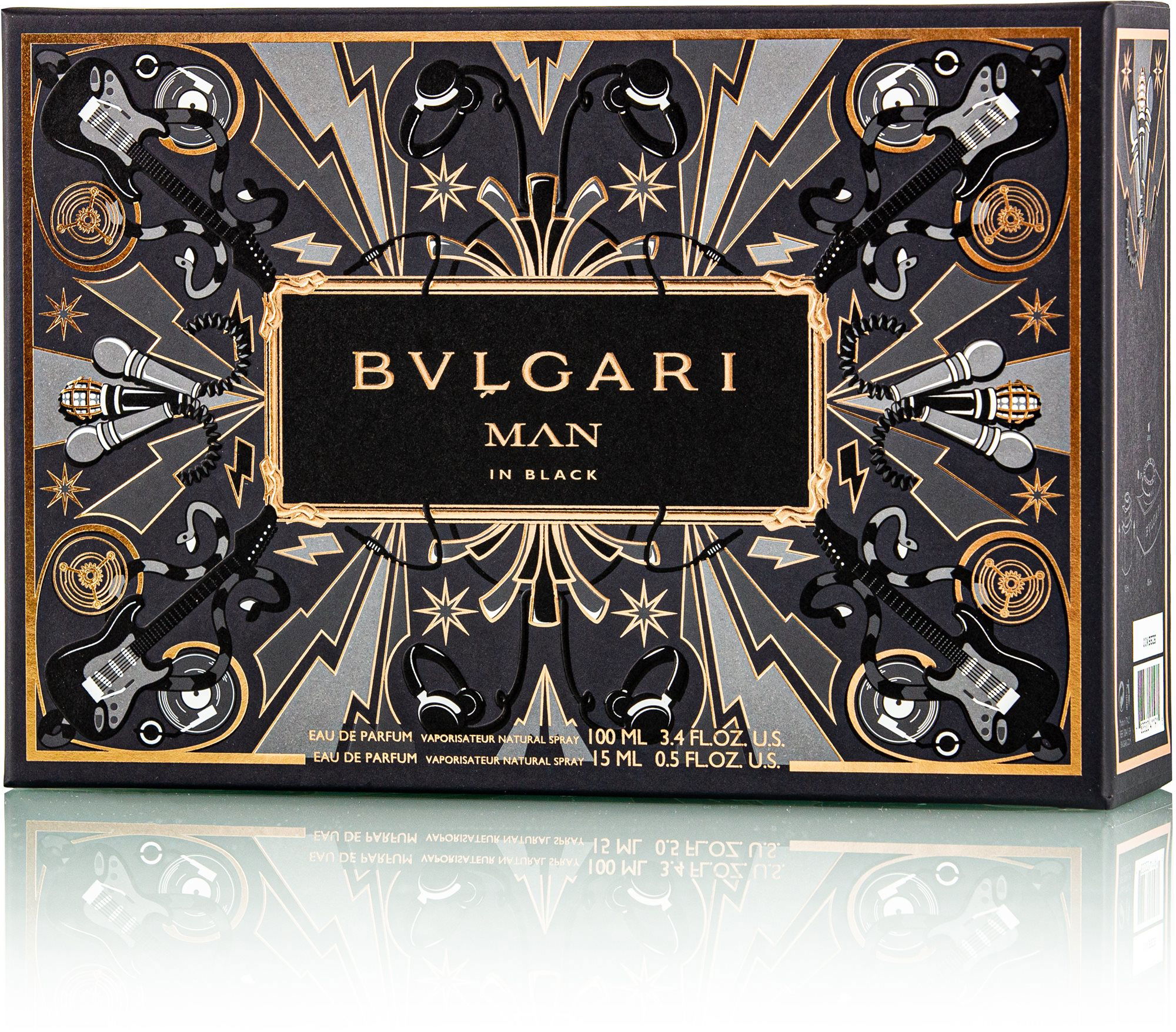 Precio bvlgari man online in black