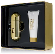 CAROLINA HERRERA 212 VIP Set EdP 80 ml + Body Lotion 100 ml - Perfume Gift Set