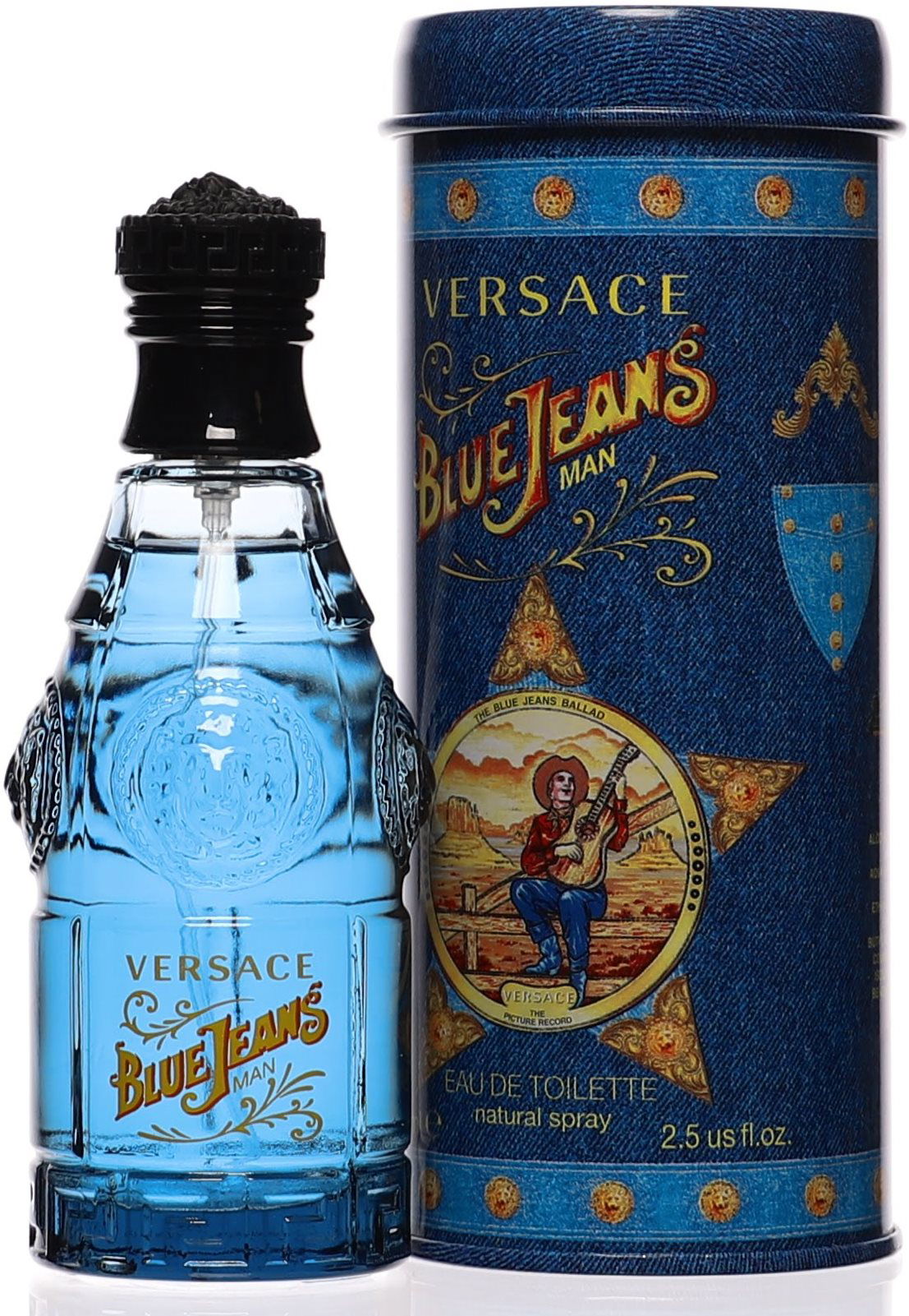 Versace blue jeans edt 75 online ml