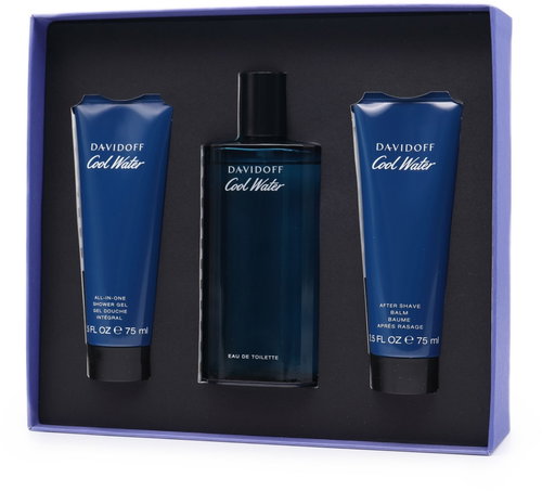 DAVIDOFF Cool Water Men EdT Set 275 ml - Perfume Gift Set - Main image