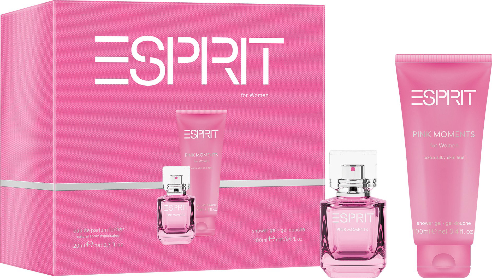 ESPRIT Pink Moments EdP Set 120 ml - Darčeková sada parfumov
