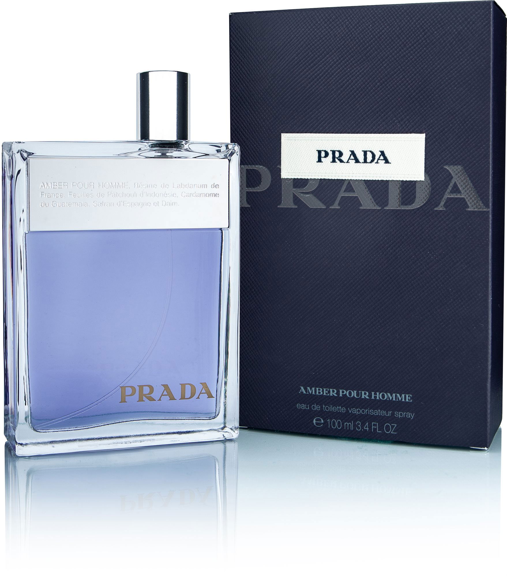 Prada amber pour homme 2025 3.4 oz