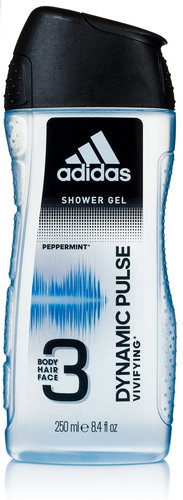 ADIDAS Dynamic Pulse Shower Gel 3in1 250 ml - Shower Gel - Main image