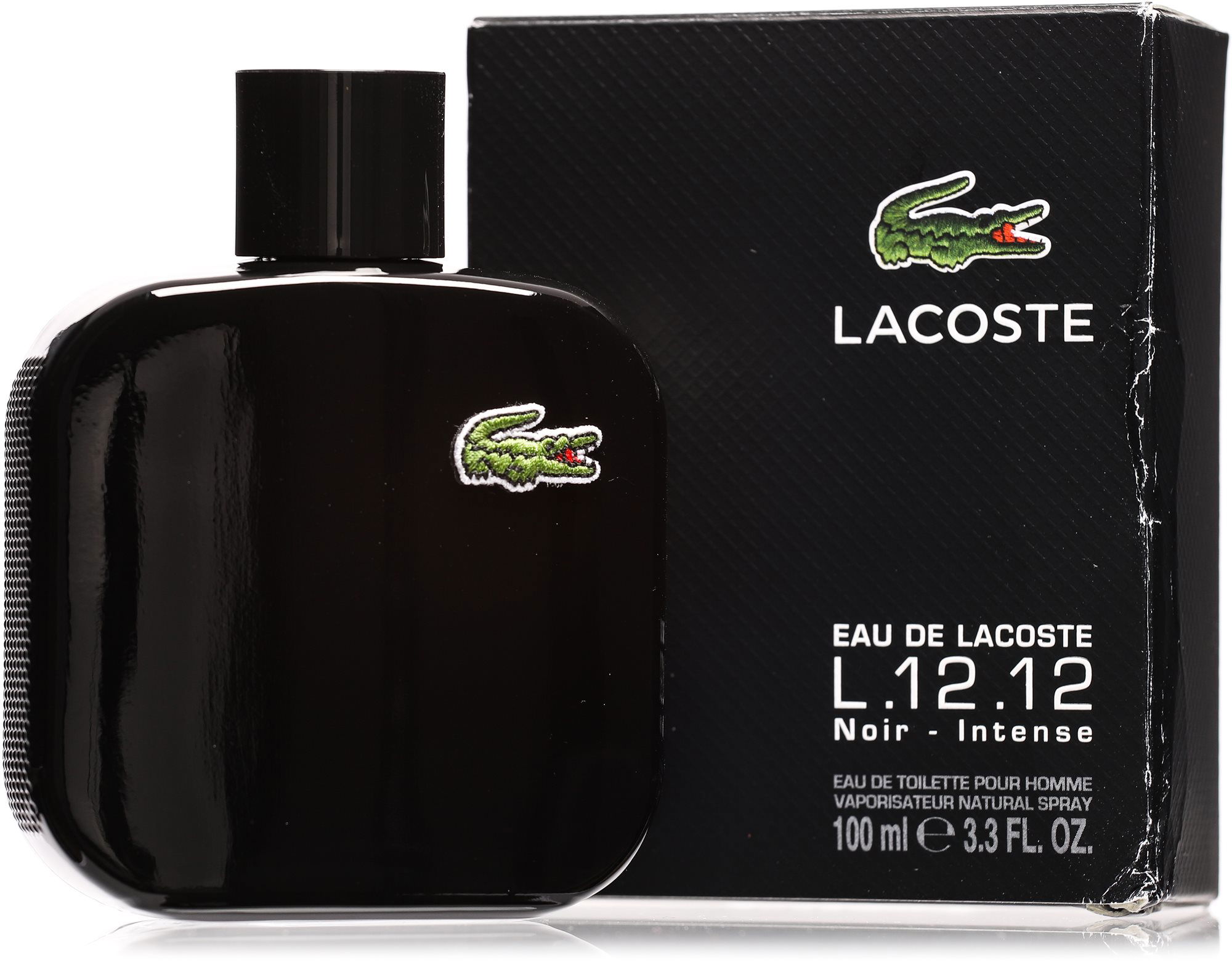 Lacoste noir intense 100ml hot sale